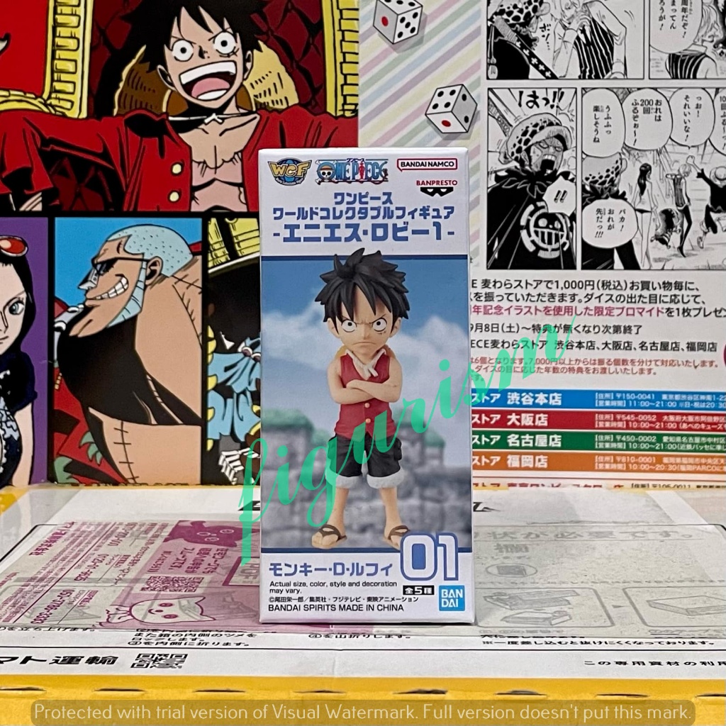 WCF Luffy ENIES LOBBY one piece Vol.1 Licensed Japan | Shopee Malaysia