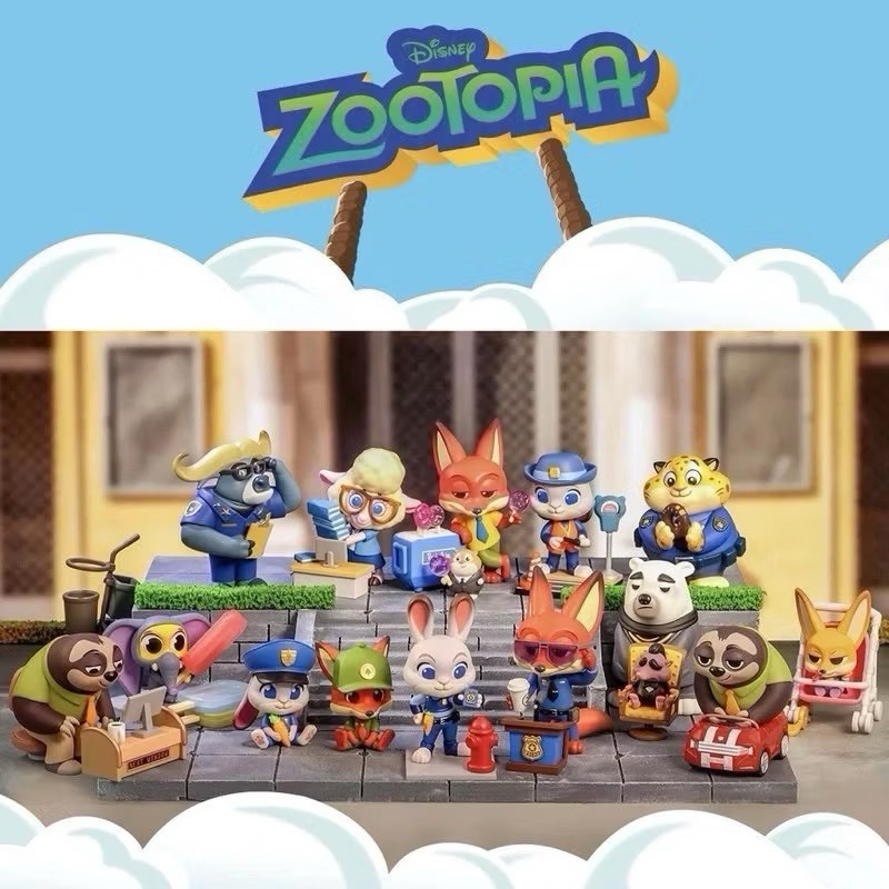 Popmart Disney Zootopia Series Police Officer The Check Card Is Not ...