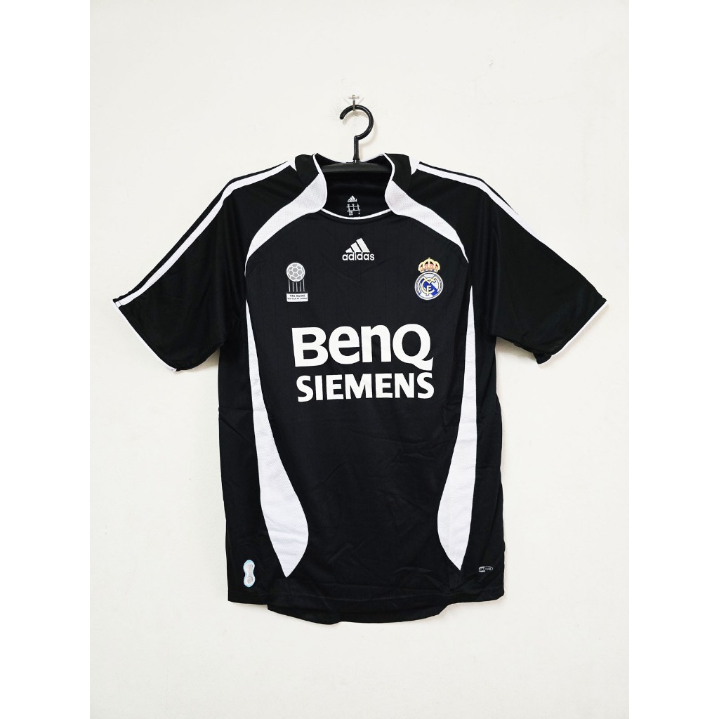 Maillot Domicile Real Madrid 2006/07 #23 Beckham – Vintage Manches Longues, Collection Football