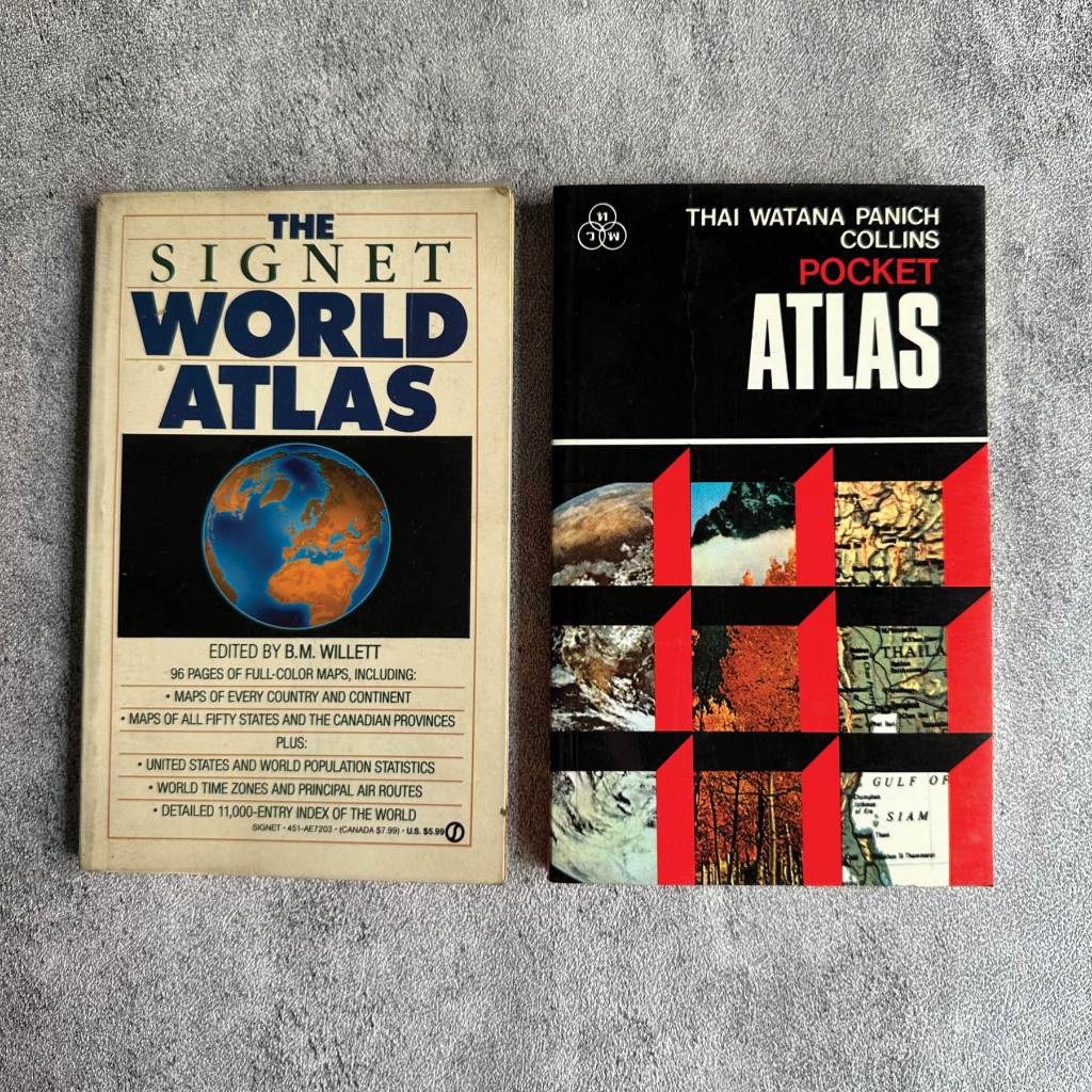 Signet World Atlas Pocket Portable Map Book Second Hand | Shopee Malaysia