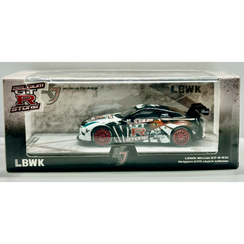 LBWK Nissan GT-R R35 Belgium GTR Store Edition 1:64 (Outer Seal ...