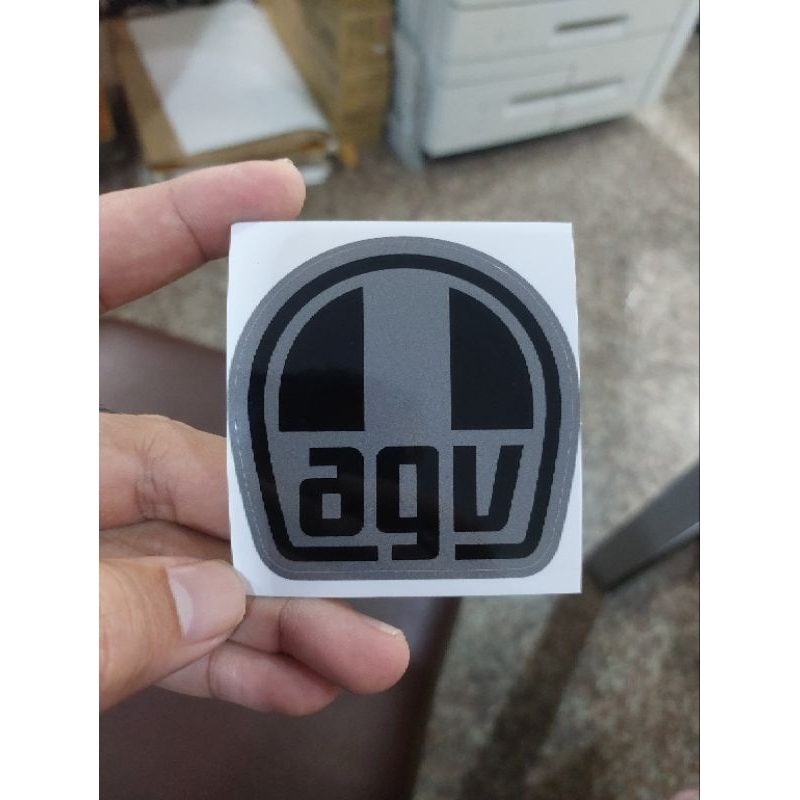 AGV sticker Gray Special Made To Order | Shopee Malaysia