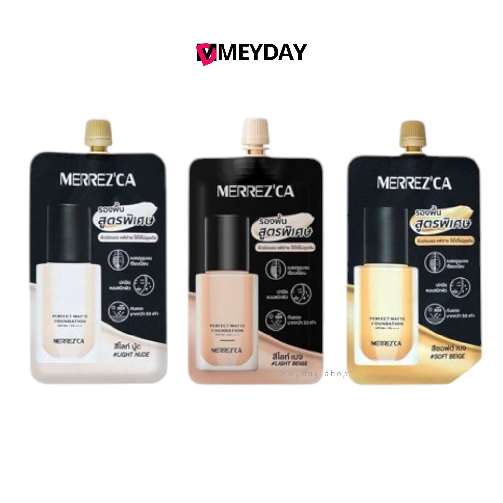 Merrez'ca (Special Formula) Merrezca Perfect Matte Foundation SPF50 ...