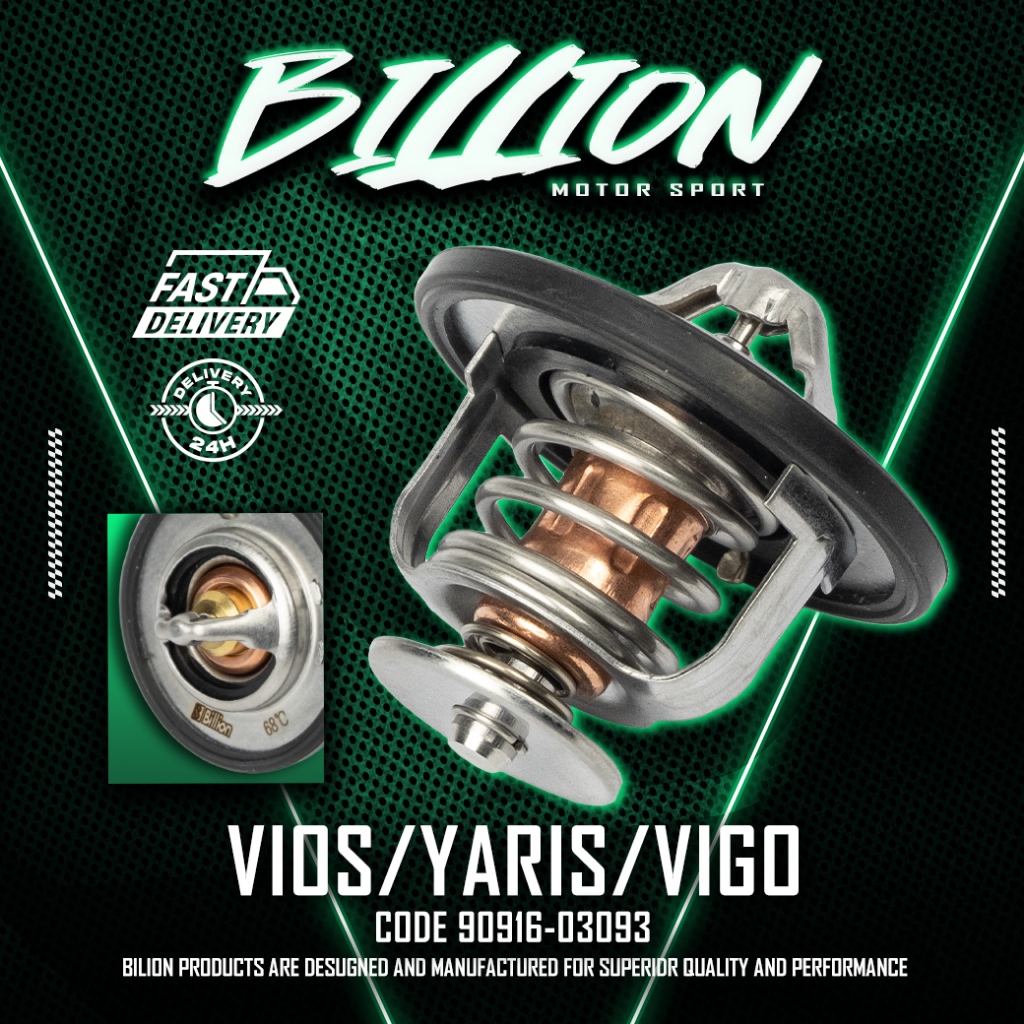 Billion Thermostat 68 Water Valve 68 Degree [Part No.90916-03093]Toyota ...