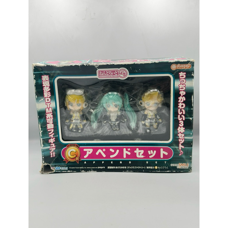 Nendoroid Petit GSC Hatsune Miku Kagamine Rin Len Append Figure Set ...