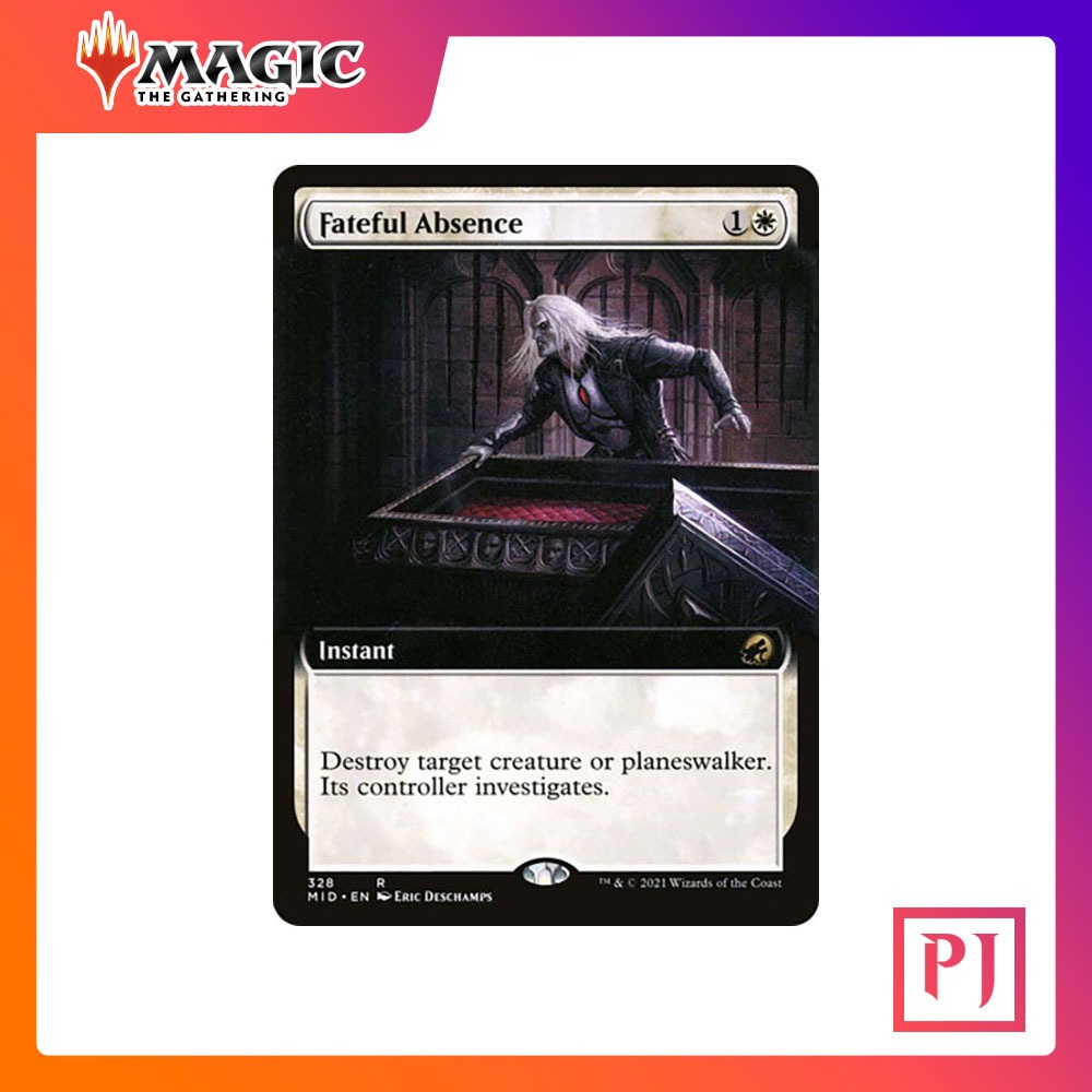 [MTG] Fateful Absence (Extended Art) [MKM] [WHITE] [RARE] [NORMAL] [ENG ...