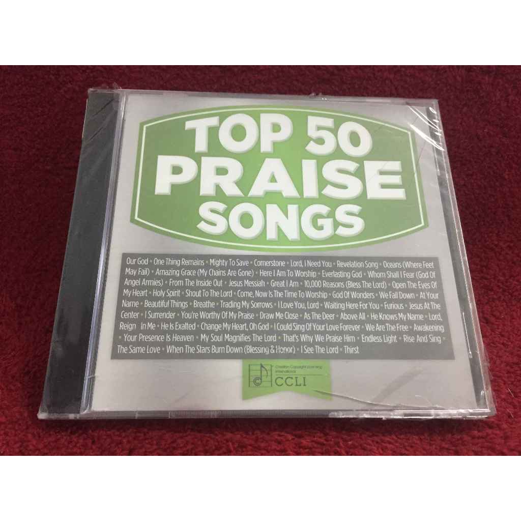 CD International Music Top 50 Praise Songs Cover Condition C67-52 ...