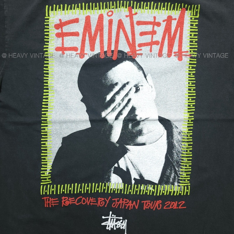 STUSSY X EMINEM NOT AFRAID !! Bio Washed vintage shirt Street
