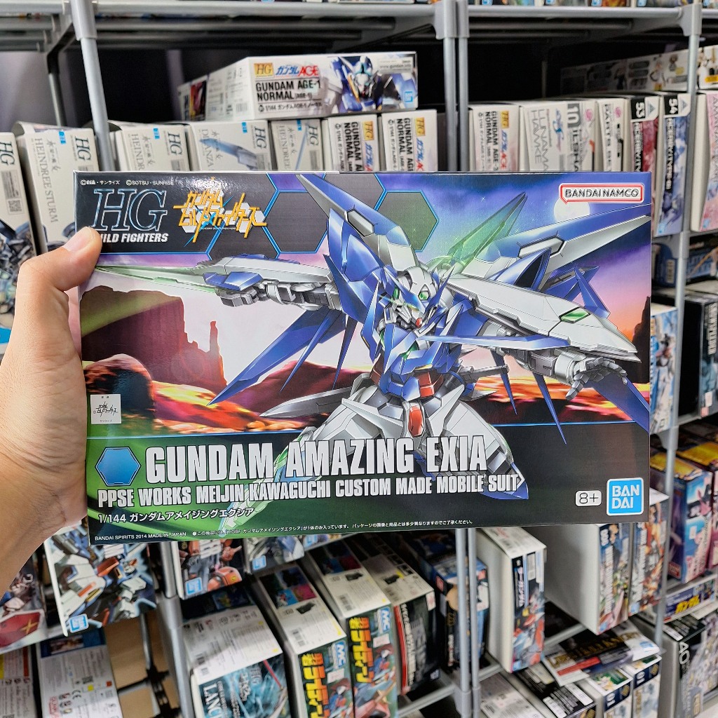 Bandai HGBF 1/144 Gundam Amazing Exia | Shopee Malaysia