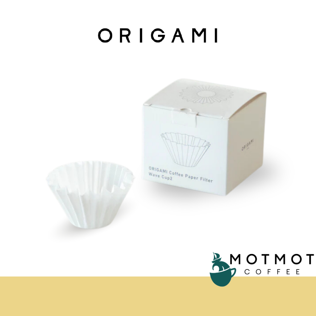 ORIGAMI COFFEE Paper Filter wave Shape | MOTMOT | Shopee Malaysia
