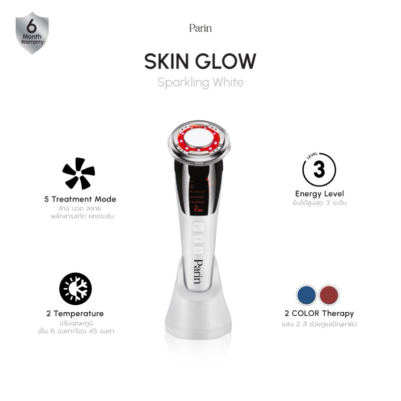 Second-Hand Parin Facial Massager Skin Glow Treatment Wash Massage Push ...