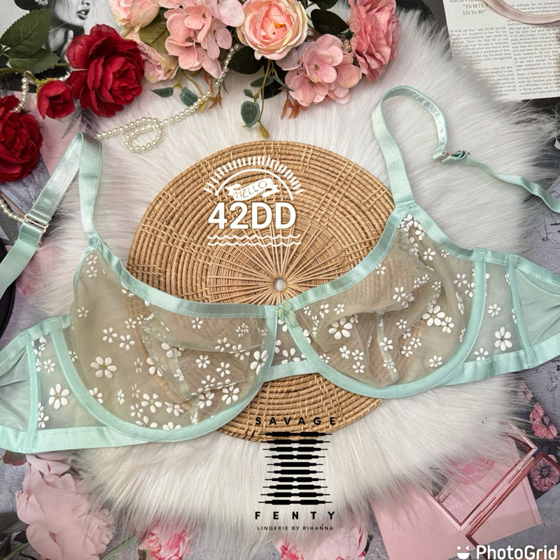 Savage X Fenty 42DD New Condition See Through Grip | Shopee Malaysia