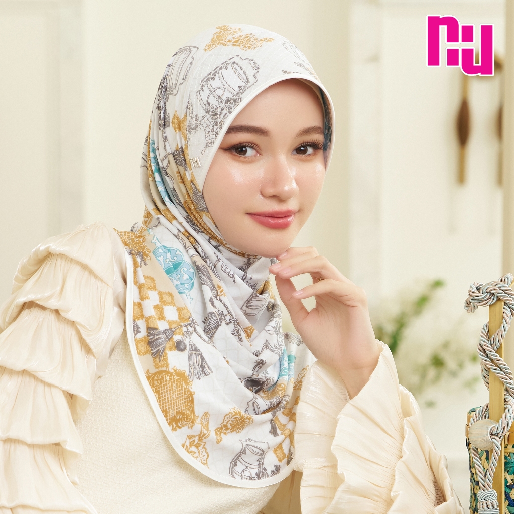 NUNUH RAYA Muslim Hijab Ready-Made Hard Head Style (HKY-N) | Shopee ...