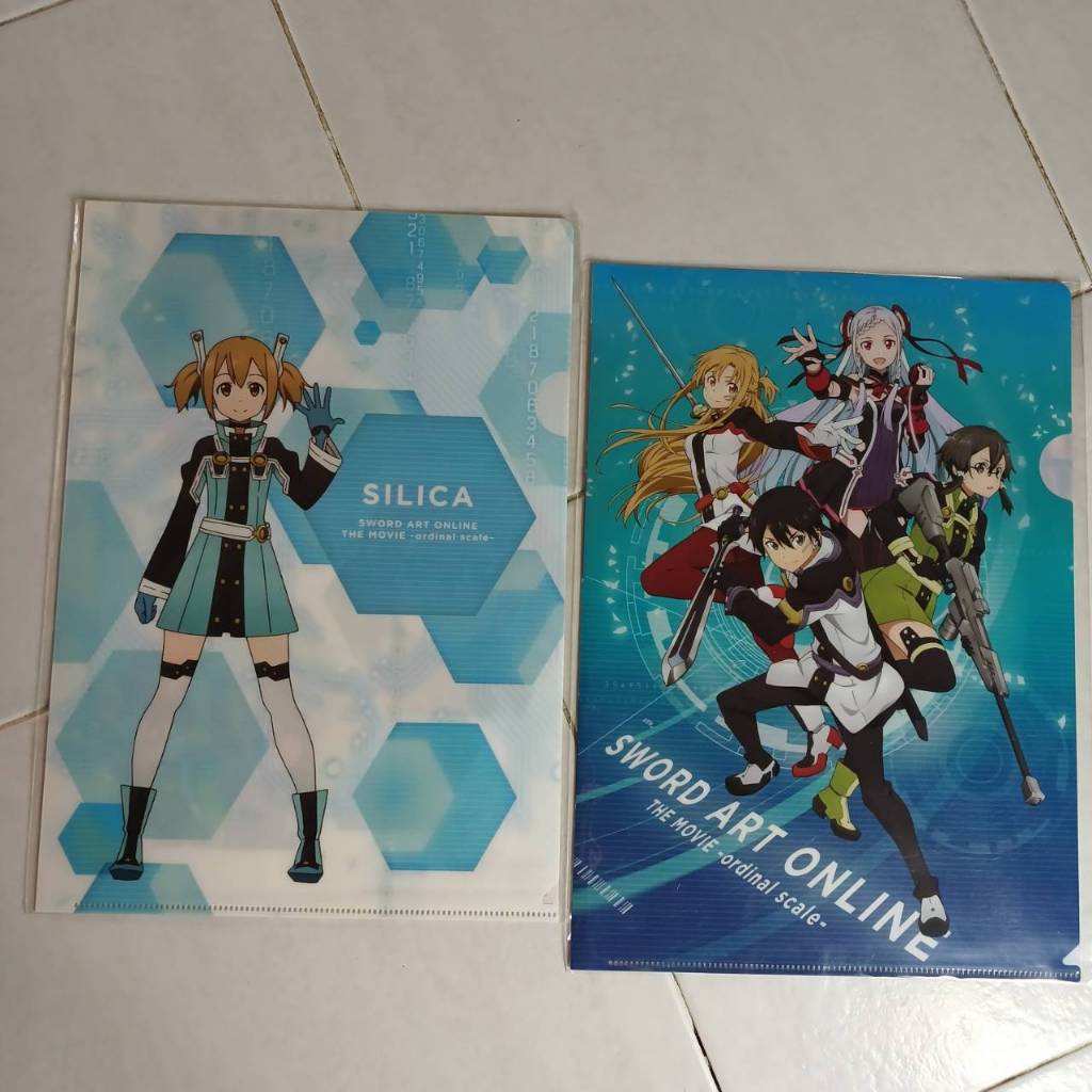 File Folder Insert Size A4 Girls Anime Game From Japan Choose | Shopee ...