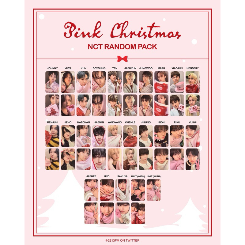 dream/wish/nct127 Pink christmas | Shopee Malaysia