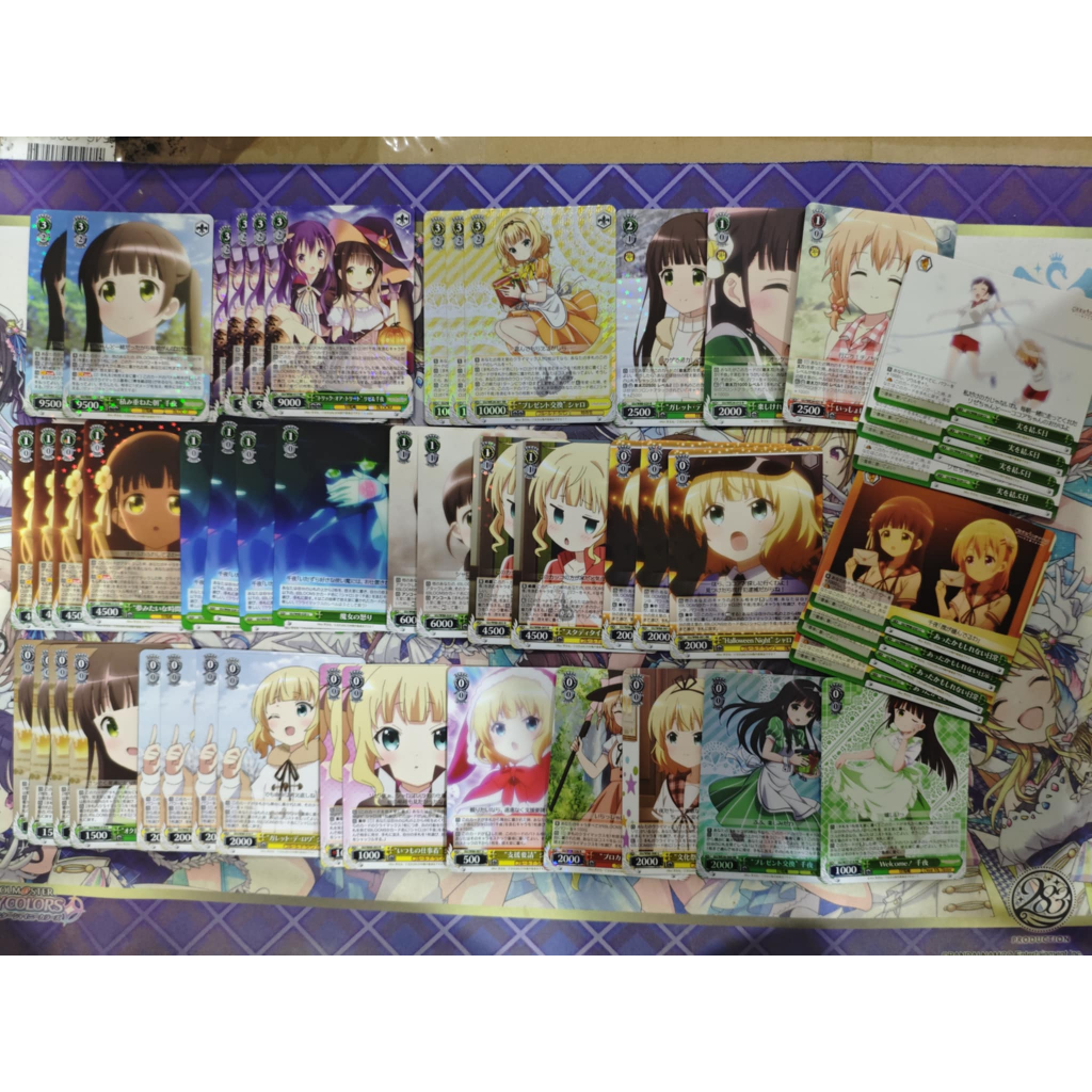 Weiss Schwarz Deck GochiUsa (Is the Order a Rabbit?) 8 Gold Bar ...