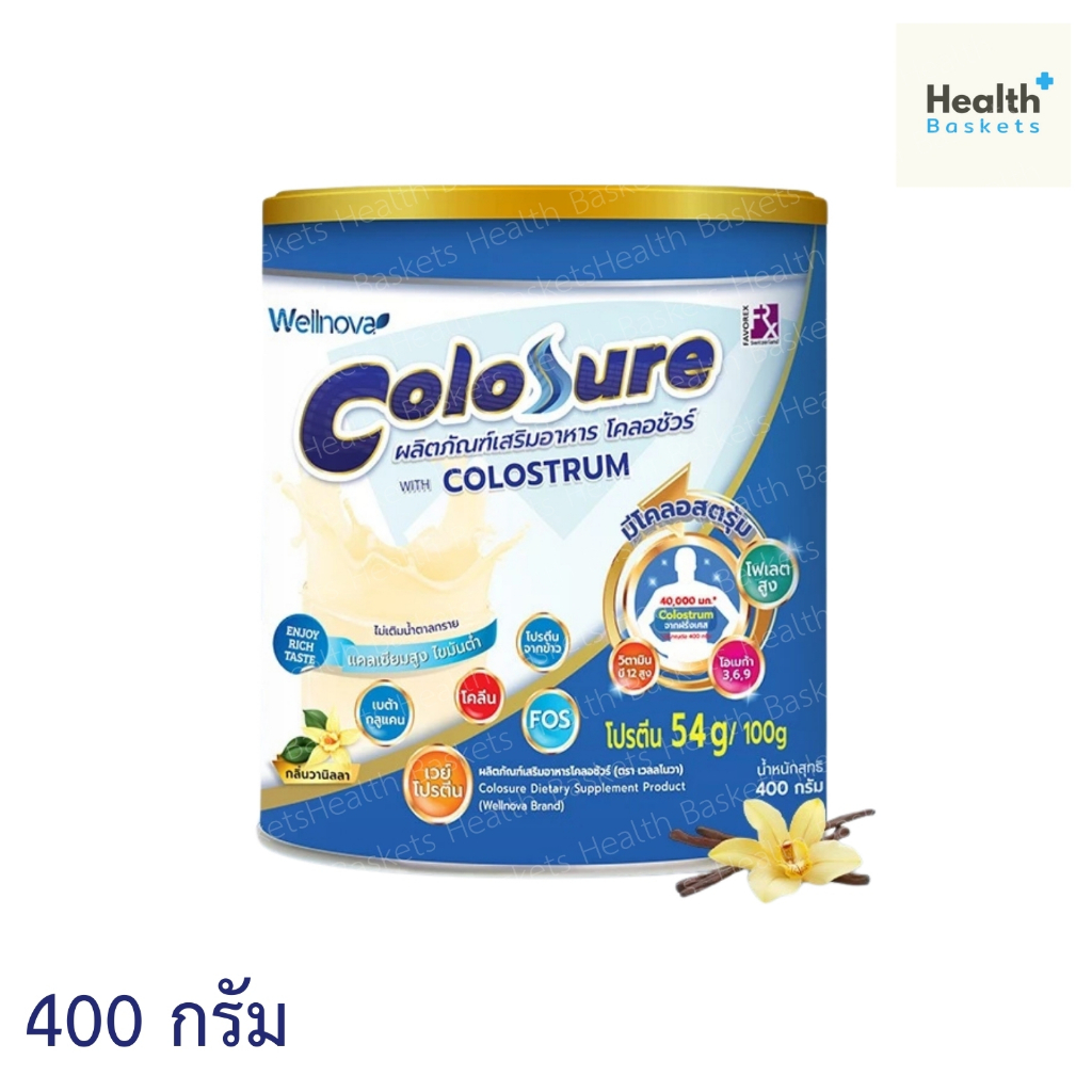 Colosure High Protein Dietary Supplement Contains 1 Can Of Colostrum ...
