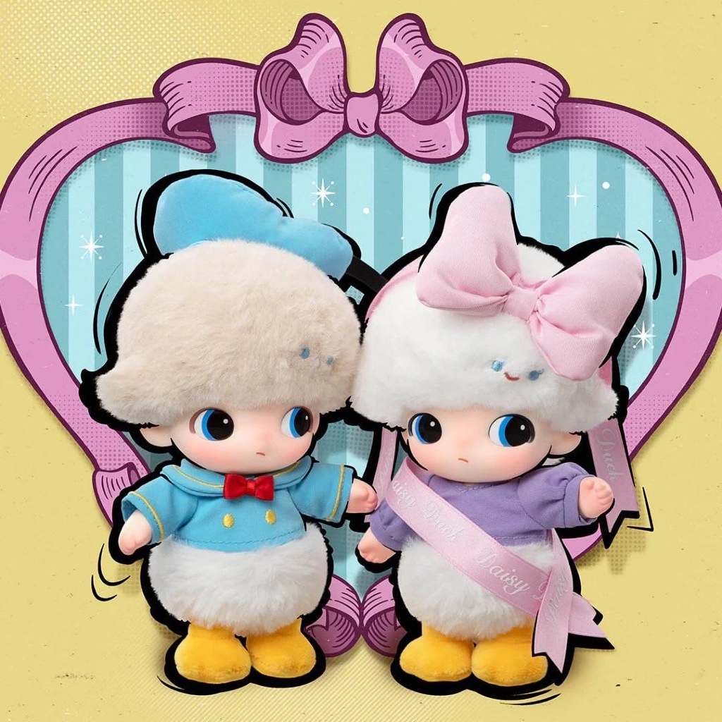 DIMOO WORLD x DISNEY Series Vinyl Plush Keychain Blind Box | Shopee ...