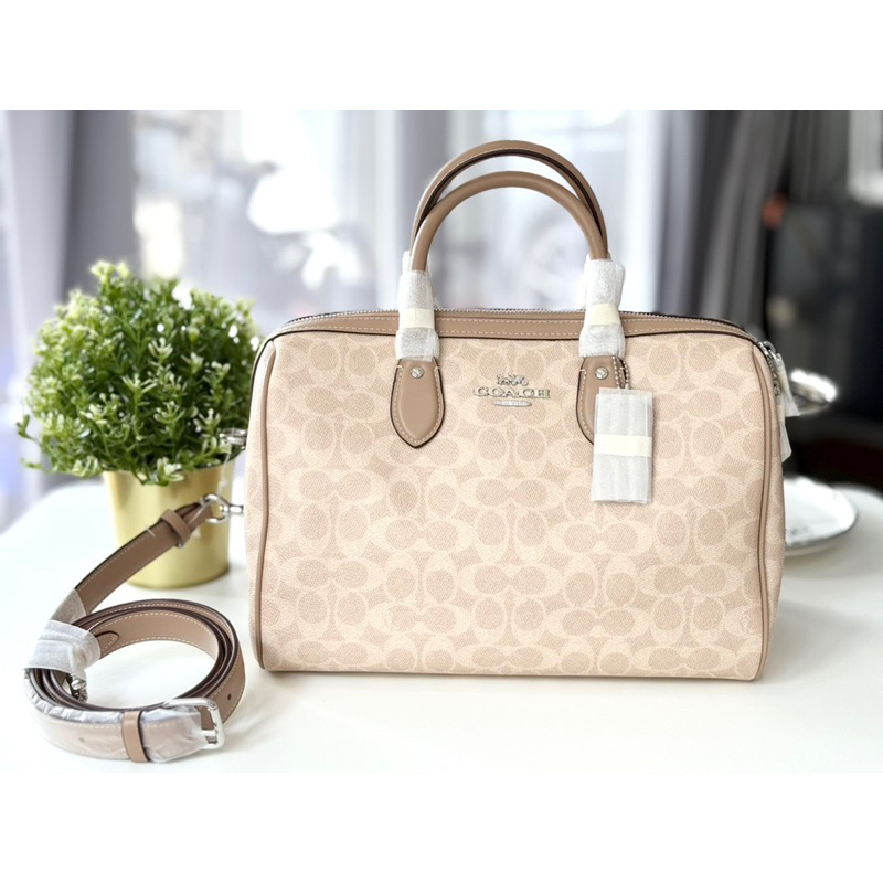 Coach bennett satchel large size hotsell
