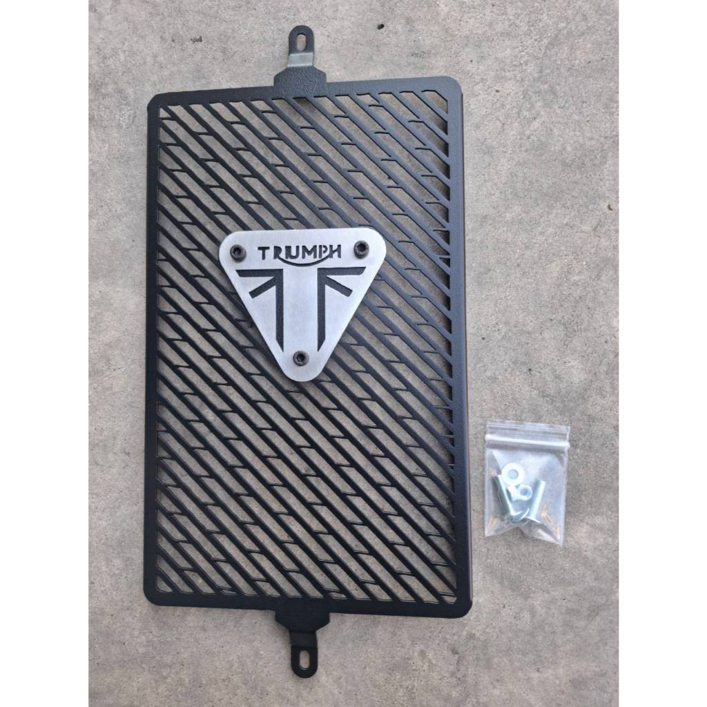 Triumph street twin t100/120 Radiator Guard Black Made TP | Shopee Malaysia