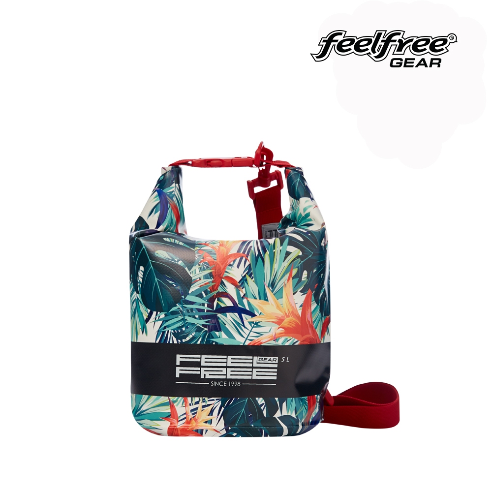 Feelfree Gear Dry Tube Tropical Mini 3l – Wasserdichte Tasche Im Tropischen Design – Perfekt Für Boot, Strand & Wassersport