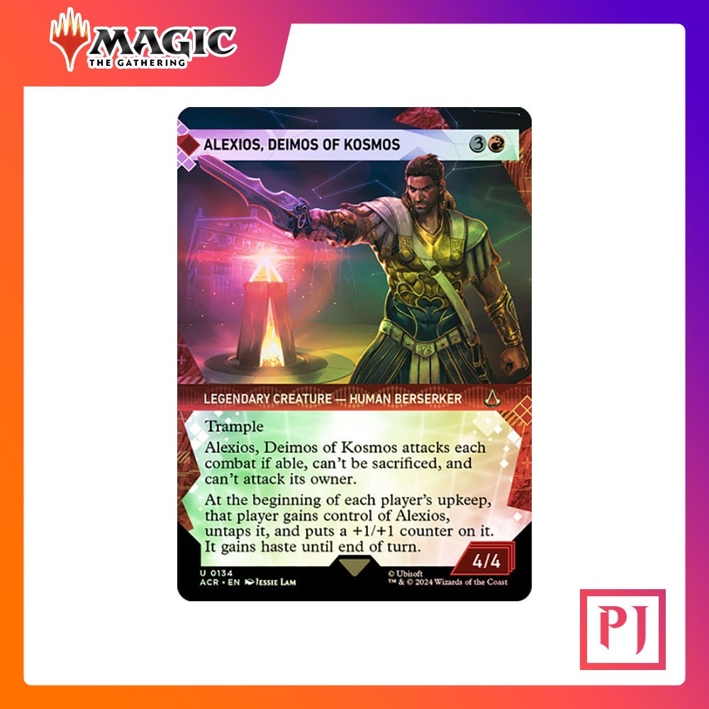 [MTG] Alexios Deimos of Kosmos (Showcase) [ACR] [RED] [UNCOM] [FOIL ...