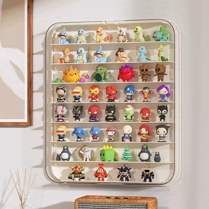Model Box 8-Tier Display Storage Wall Design Beautiful Modern Popular ...