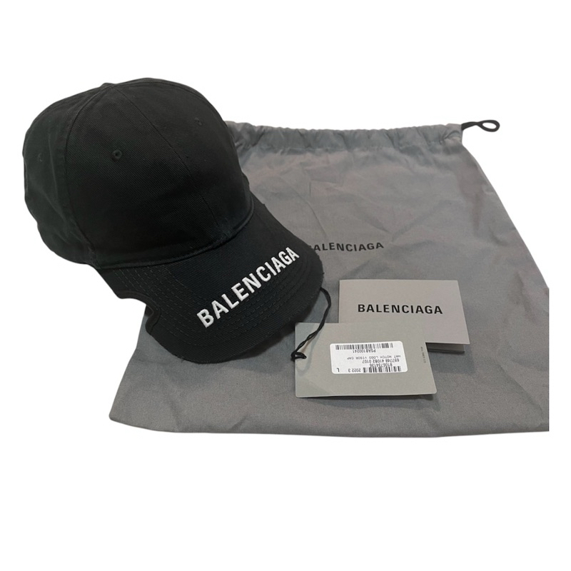 Authentic Balenciaga Hat Black