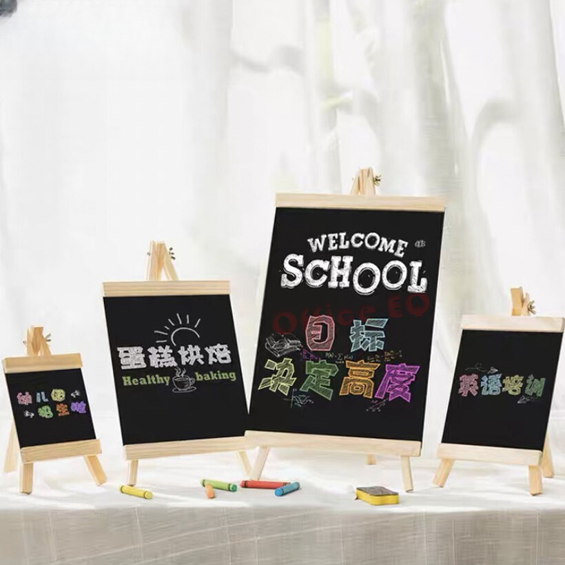 Blackboard Easel Point Sign Menu Board For Desk C138 | Shopee Malaysia