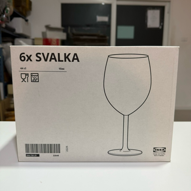 SVALKA Wine Glass Ikea 30cl./ 44 Cl. 1 Piece | Shopee Malaysia