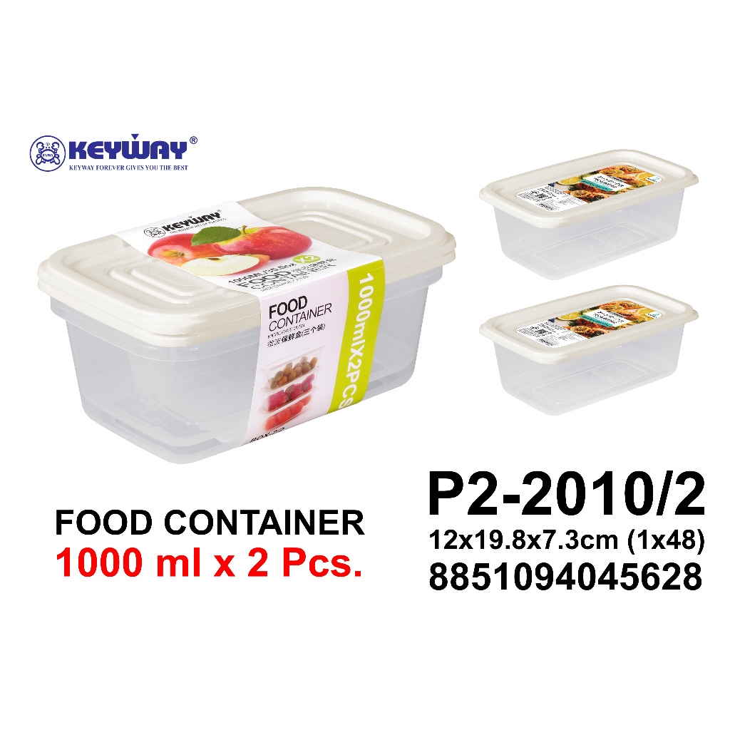 Food Preservation Box 1l Container Model P2-2010/2 | Shopee Malaysia