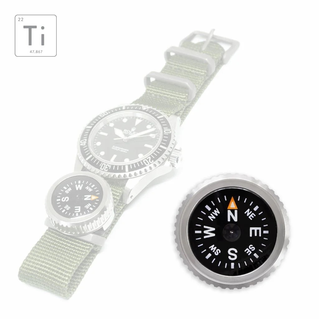 PDW Expedition Watch Band Compass Kit 2.0 Strap Use With A 20-22m Neto ...