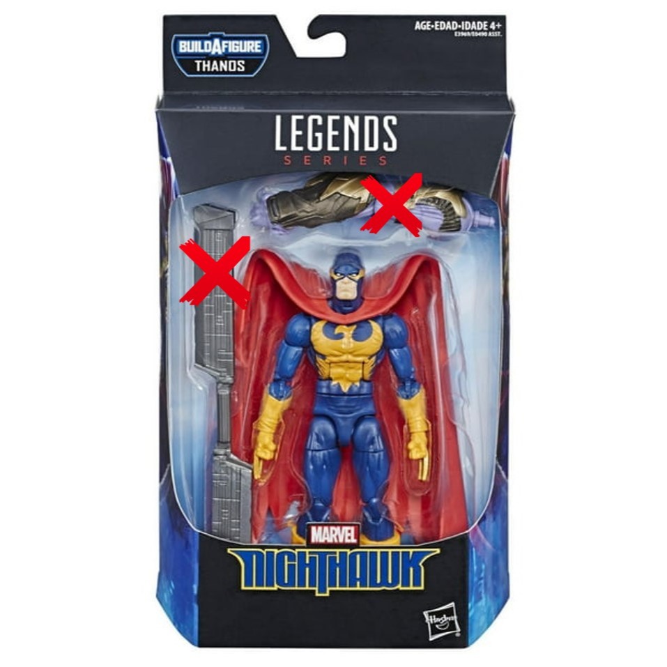 Hasbro Marvel Legends Series - Marvel'S Nighthawk y Marvel'S Blur - Set de 2 Figuras de 15 cm inspiradas en los cómics - Figuras Marvel Legends