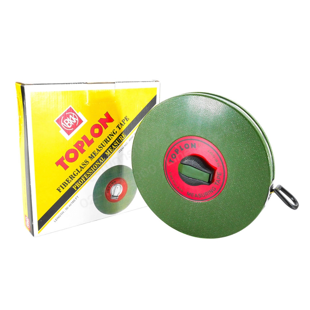 PUMPKIN Fiberglass Tape Measure 50m BK4050 TOPLON 11207 | Shopee Malaysia