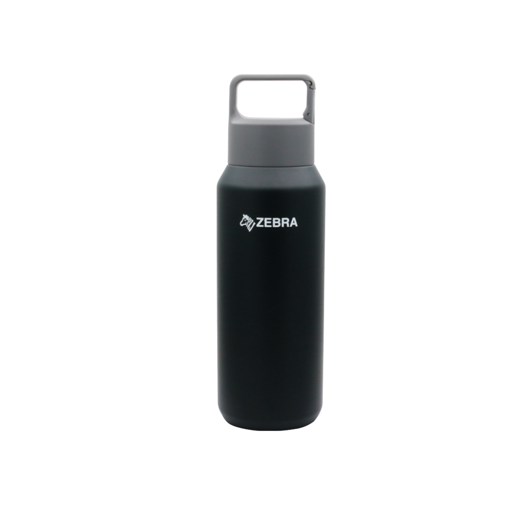 ZEBRA Vacuum Water Bottle Soda 0.6l Hot Storage Cold Black Turquoise no ...