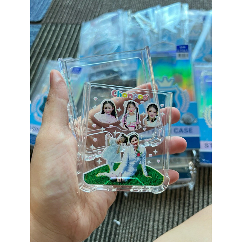 Samsung Flip Mobile Phone Screen Case Made To Order Clear The Name Show ...