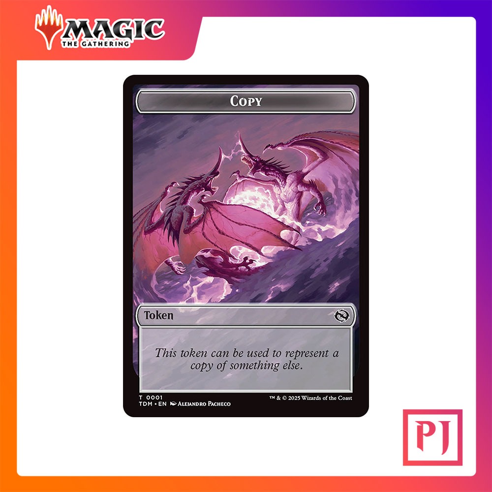[MTG] Copy TOKEN // Monk [TDM] [TOKEN] [COMMON] [NORMAL] [ENG] (Magic ...