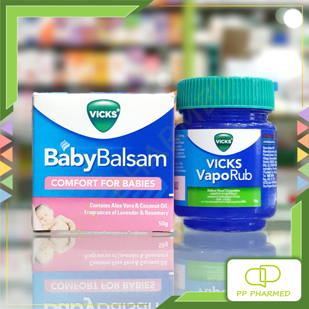 Vicks For Cold And Nasal Congestion Wax Type VapoRub 50g | Shopee Malaysia