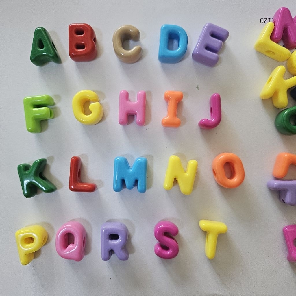 Big abc Letters For Making Keychains 500g. | Shopee Malaysia