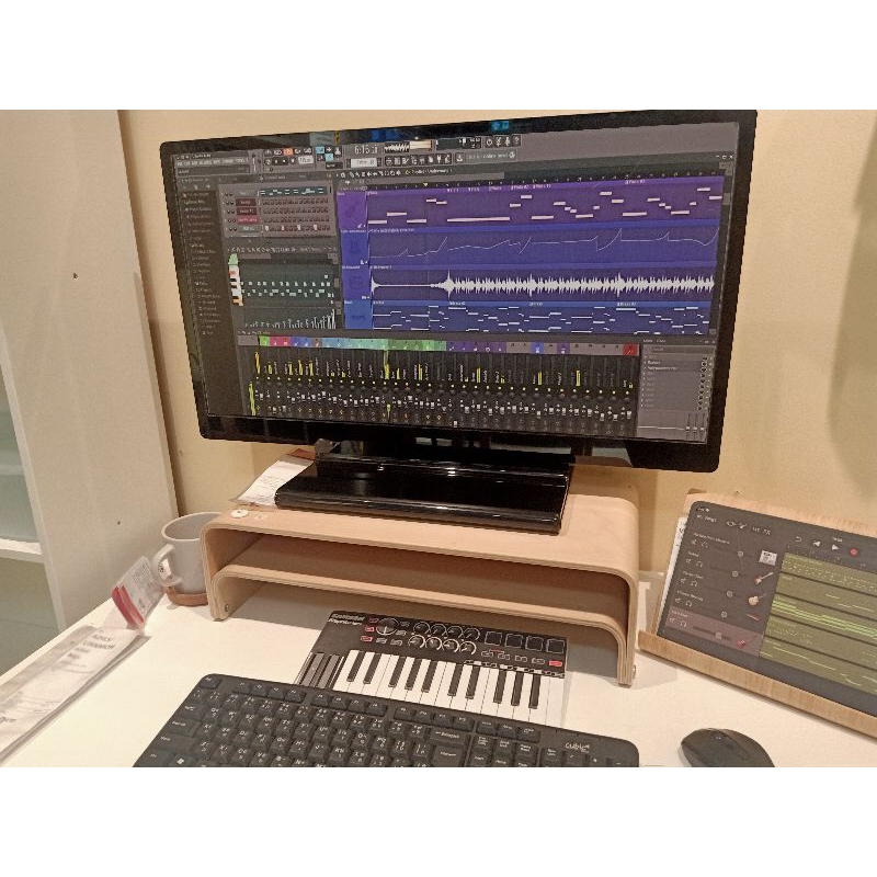 IKEAshopping IKEA VATTENKAR Monitor Stand Wooden laptop | Shopee Malaysia