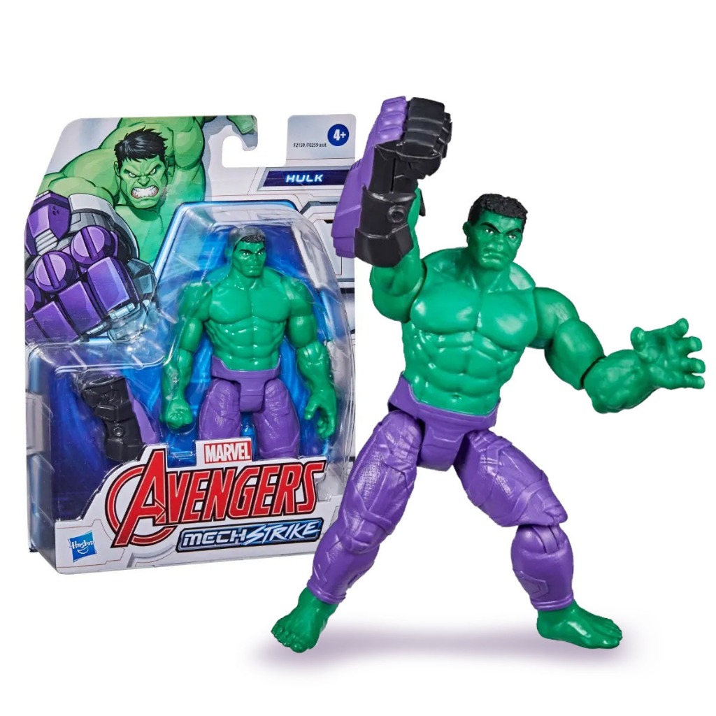 Action Figure Hulk Hasbro Marvel Avengers Mech Strike | Shopee Malaysia
