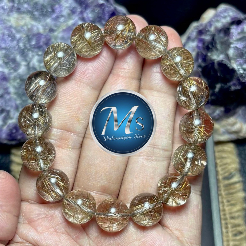 Silver Silk (Silver Rutilated Quartz) | Shopee Malaysia