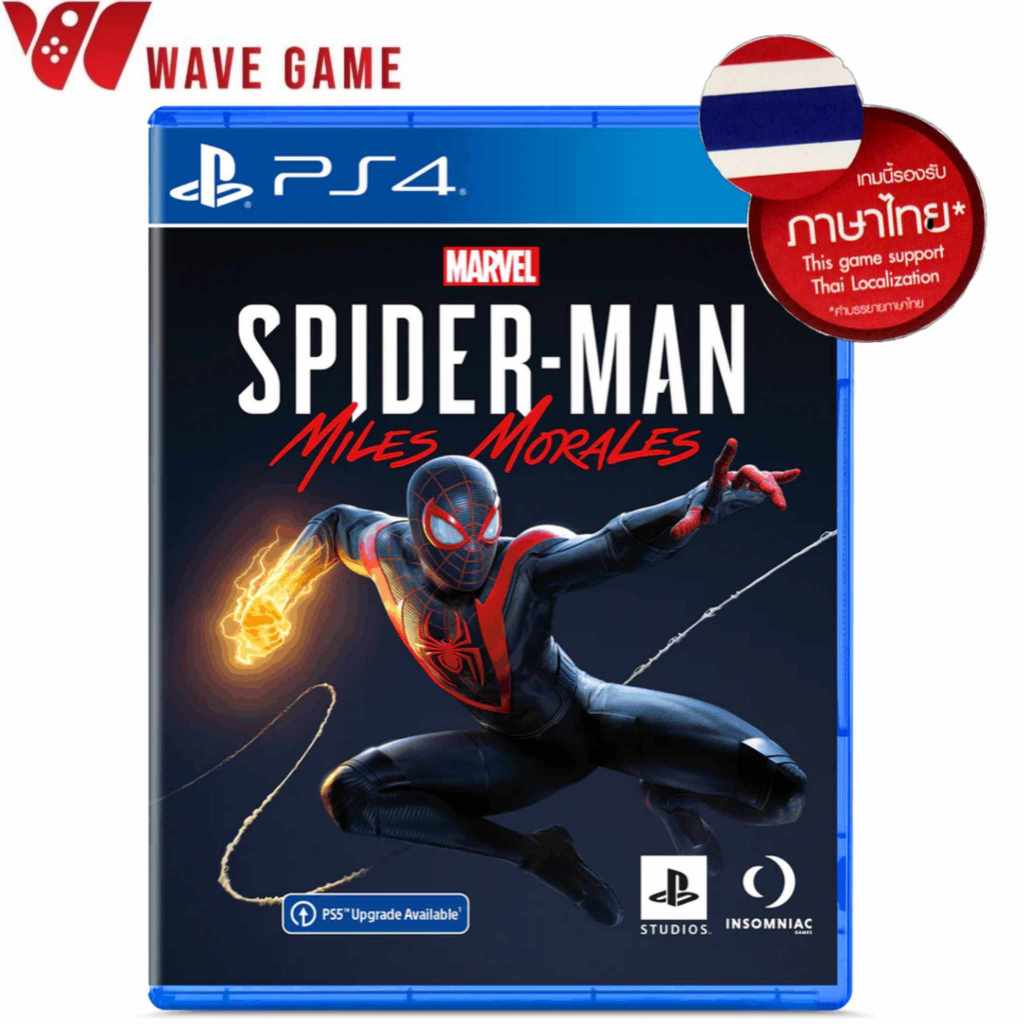 ps4 marvel spiderman miles morales (english/thai) | Shopee Malaysia