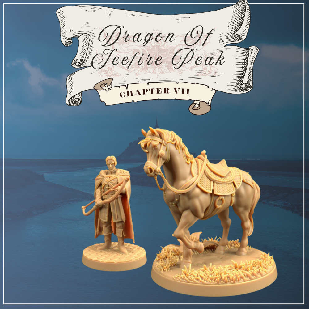 Dragon of Icefire Peak Chapter 7-Model For DnD miniature [Made to order ...