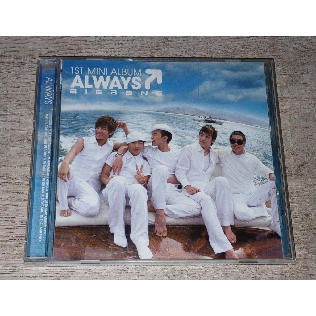 Bigbang Big Bang CD Album 1st Mini Always Thailand Edition