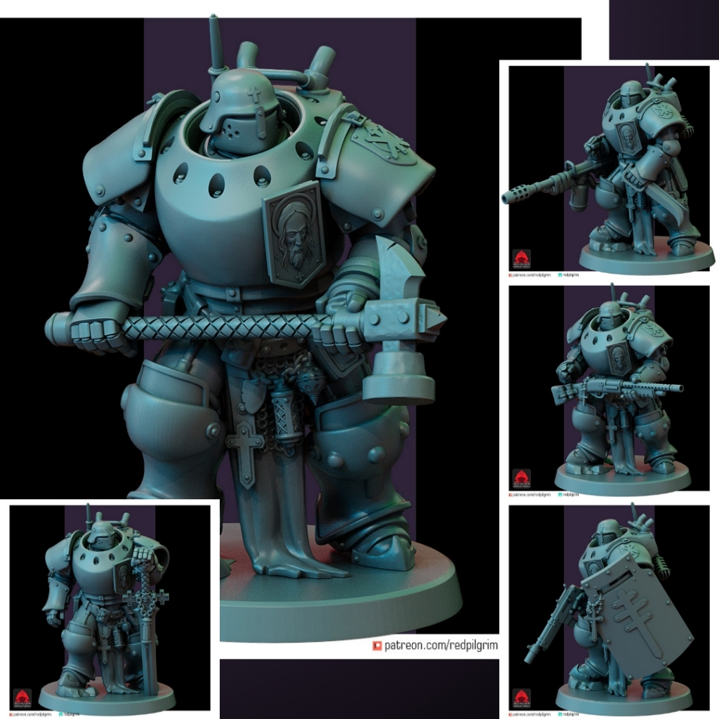 Machine Armour Modular-The Price of a Mile (Trench Crusade)-Humanoid ...