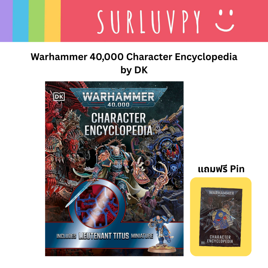WARHAMMER 40k Character Encyclopedia Book Shopee Malaysia