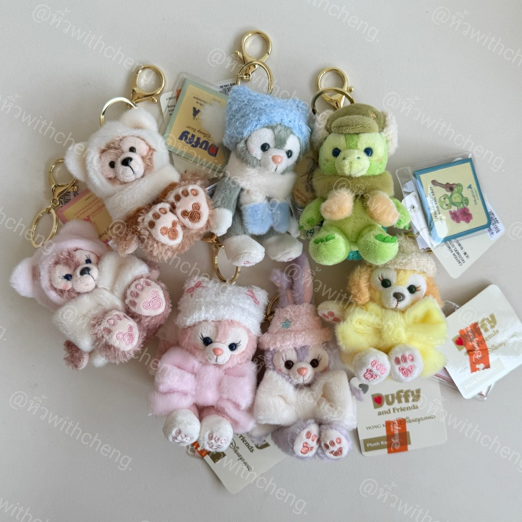 Duffy and friends Keychain winter Collection From Disney Hongkong ...