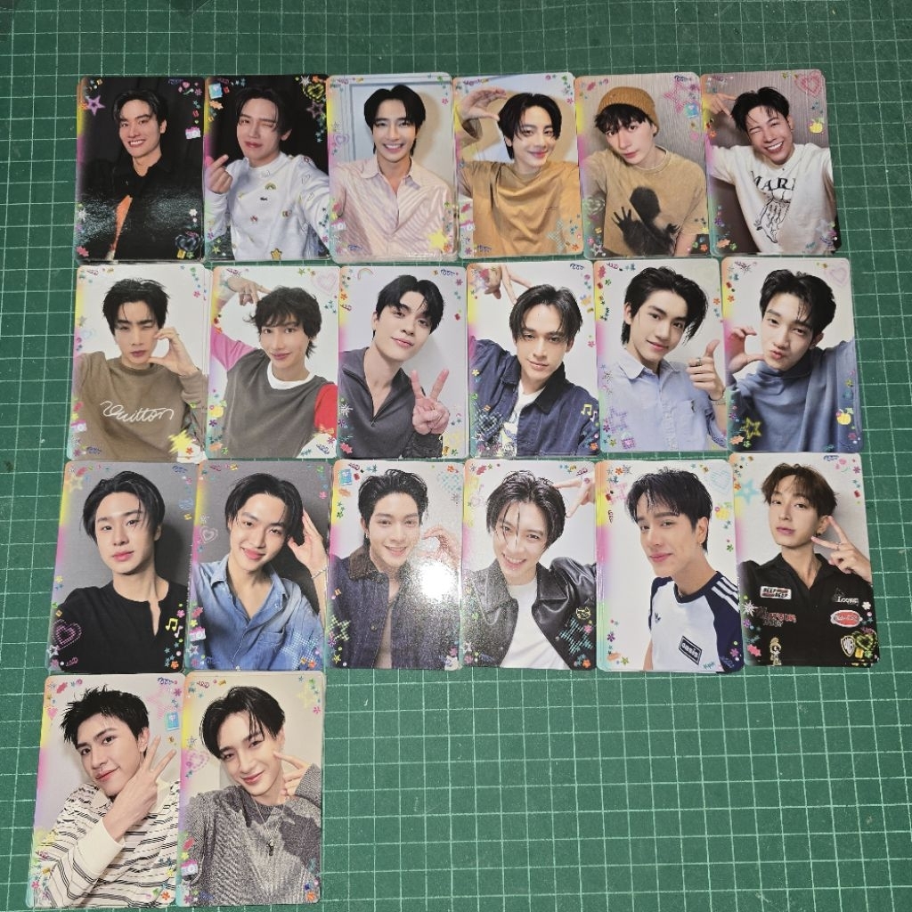 GMMTV Selfie Heart Shot RANDOM CARD JOSS GAWIN ALMOND PROGRESS TAY