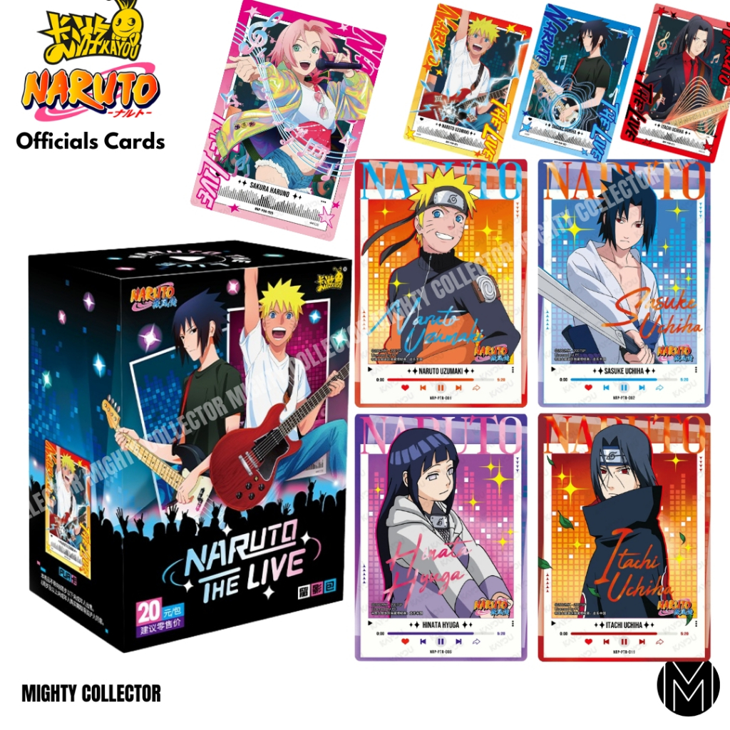 Naruto Kayou Official Cards - Naruto The Live - 2025 - Singles Cards ...